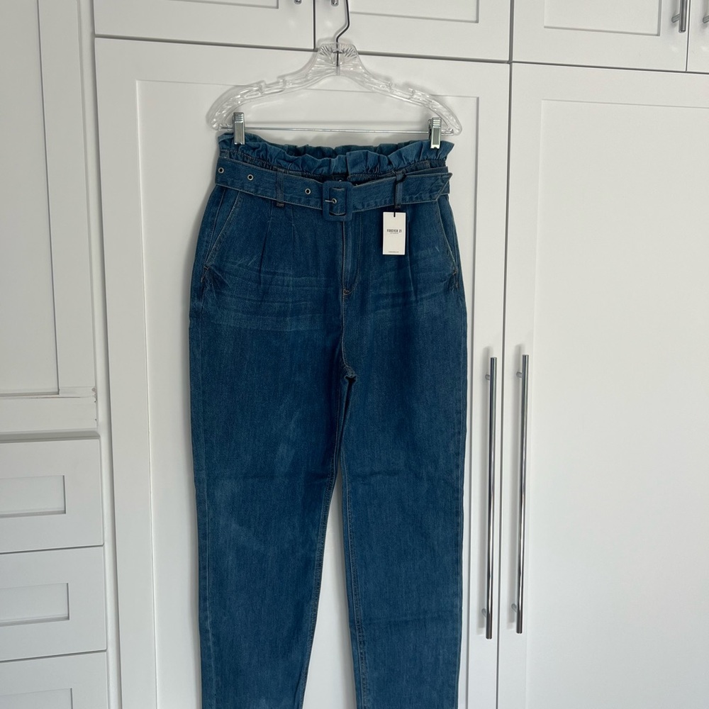 Forever 21 Paper-bag jeans, size large